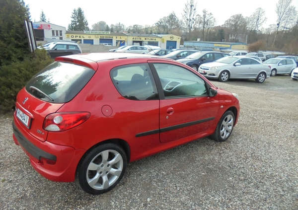 Peugeot 206 plus cena 8990 przebieg: 167000, rok produkcji 2010 z Mogilno małe 352